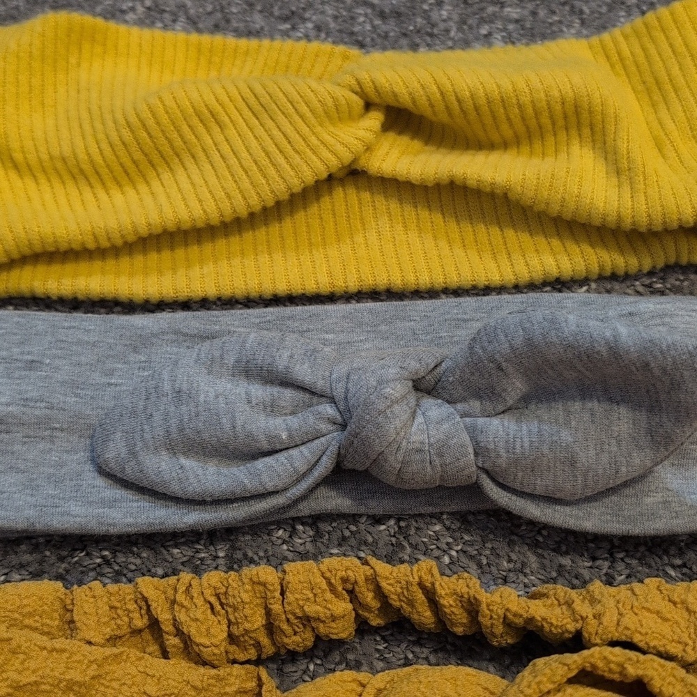 Colorful Cloth Headband Set - Picture 4 of 5